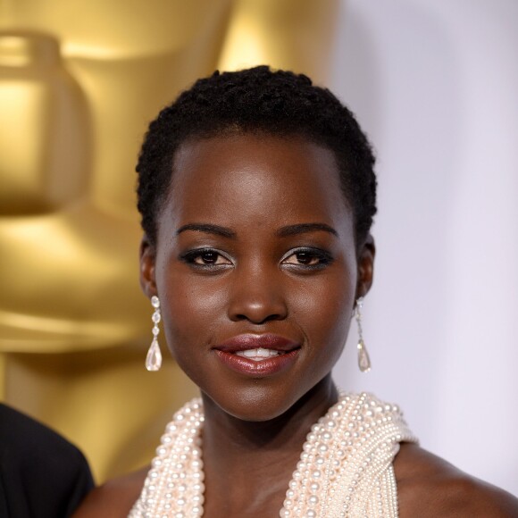 Lupita Nyong'o à la 87ème cérémonie des Oscars à Hollywood le 22 février 2015.