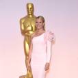 Gwyneth Paltrow en robe haute couture Ralph &amp; Russo (collection printemps-été 2015) - 87ème cérémonie des Oscars à Hollywood le 22 février 2015.
