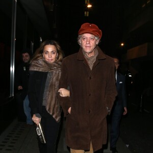 Bob Geldof et sa femme Jeanne Marine - People a l'After-Party de la ceremonie des "British Fashion Awards 2013" a Londres, le 2 decembre 2013.