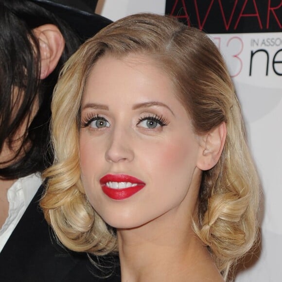 Peaches Geldof, enceinte, et son mari Thomas Cohen - People a la soiree "ELLE Style Awards" a l'hotel Savoy a Londres, le 11 fevrier 2013