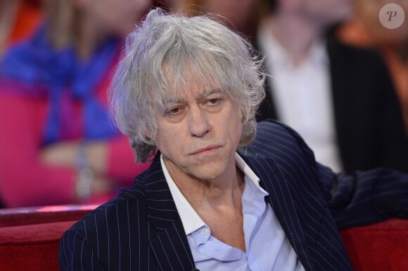 Bob Geldof - Enregistrement de l'émission "Vivement Dimanche" à Paris le 10 décembre 2014.