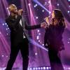 Exclusif - Seal et la chanteuse Jenifer Bartoli -en répétition le 3 décembre 2015 pour l'émission "Bercy fête ses 30 ans - Le concert anniversaire", diffusée le 4 décembre sur TF1 en direct de l'AccorHotels Arena à Paris. © Veeren/Moreau/Bestimage