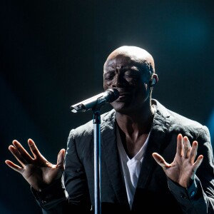 Exclusif - Seal en répétition le 3 décembre 2015 pour l'émission "Bercy fête ses 30 ans - Le concert anniversaire", diffusée le 4 décembre sur TF1 en direct de l'AccorHotels Arena à Paris. © Veeren/Moreau/Bestimage