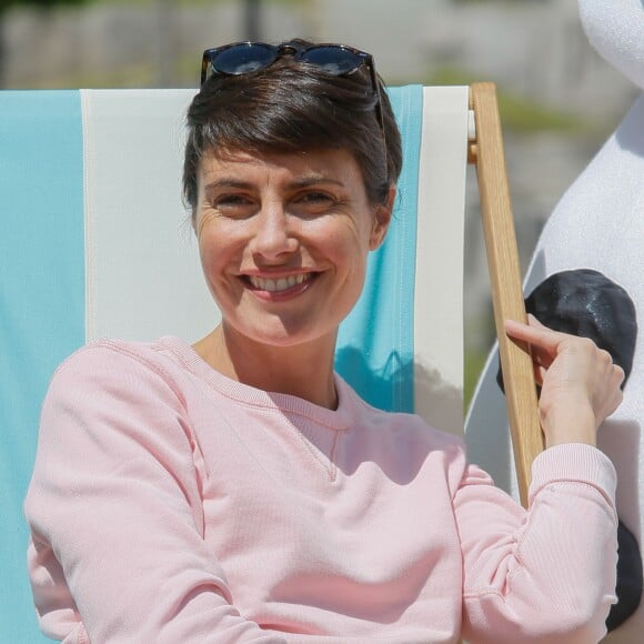 Alessandra Sublet - Photocall "Fête Givrée" à Disneyland Paris à Marne-la-Vallée le 30 mai 2015.