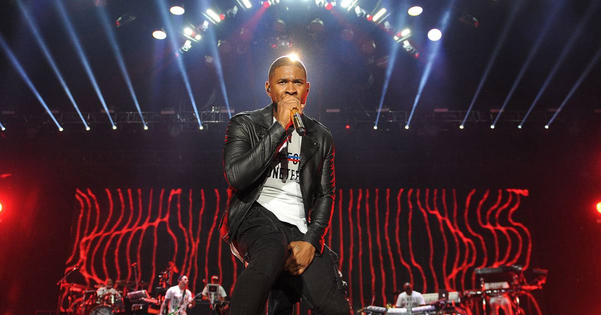 Usher à l'Essence Festival 2015 à la NouvelleOrléans. Le 4 juillet