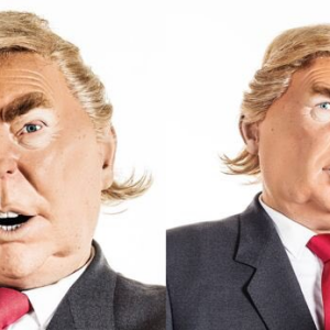 La marionnette de Donald Trump dans Les Guignols de l'Info a été dévoilée.