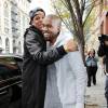 Kanye West et Jay Z à New York. Avril 2013.