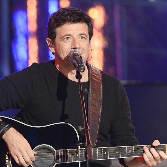 Patrick Bruel, lors du 29e Téléthon 2015, à l'hippodrome de Longchamp, à Paris, le 5 décembre 2015. © Coadic Guirec