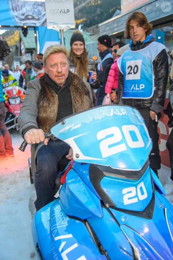 Boris Becker au "Formula Snow 2015" à Saalbach - Hinterglemm le 5 décembre 2015