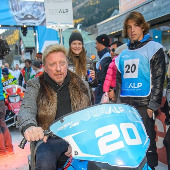 Boris Becker au "Formula Snow 2015" à Saalbach - Hinterglemm le 5 décembre 2015