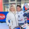 Pamela Anderson et Hans Enn au "Formula Snow 2015" à Saalbach - Hinterglemm le 5 décembre 2015