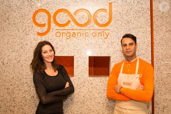 Exclusif - Mareva Galanter présente pour l'ouverture de la première boutique Good Organic Only à Paris, le 8 décembre 2015.