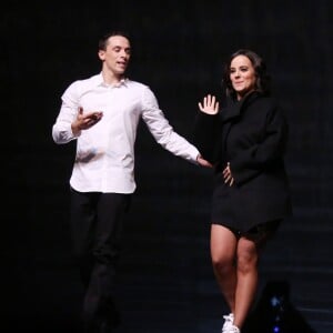 Exclusif - Grégoire Lyonnet et sa compagne Alizée - Dernière du spectacle de Brahim Zaibat "Rock It All Tour" à l'Olympia à Paris, avec en première partie DJ Pone et la présence exceptionnelle de Sean Garnier. Le 1er décembre 2015 © Denis Guignebourg / Bestimage.