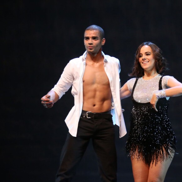 Exclusif - Brahim Zaibat et Alizée - Dernière du spectacle de Brahim Zaibat "Rock It All Tour" à l'Olympia à Paris, avec en première partie DJ Pone et la présence exceptionnelle de Sean Garnier. Le 1er décembre 2015 © Denis Guignebourg / Bestimage.