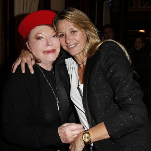 Régine et Sarah Lavoine - Le 38ème cocktail des écrivains dans les salons du Fouquet's à Paris, le 26 novembre 2015. © Marc Ausset-Lacroix