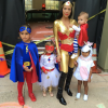 Kourtney Kardashian pour Halloween 2015 avec ses trois enfants et sa nièce North West
