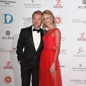 Ronan Keating et sa femme Storm Keating à la 6ème édition de la soirée de gala de ‘The Global Gift' à l’hôtel Four Seasons à Londres, le 30 novembre 2015