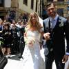 Fernando Llorente et son épouse Maria Lorente se sont mariés à San Sebastian, le 20 juin 2015