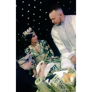 Jessica des Anges de la télé-réalité le jour de son mariage avec Zack / photo postée sur Twitter le 22 octobre 2015.