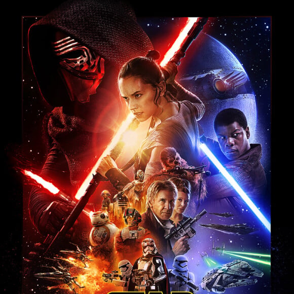 Affiche de Star Wars : Le Réveil de la Force.