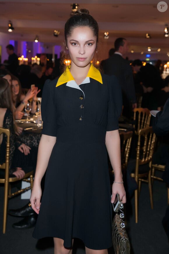 Lola Le Lann - Dîner organisé par Babeth Djian au profit de l'association AEM (un Avenir pour les Enfants du Monde) au bénéfice des enfants du Rwanda, à l'Espace Pierre Cardin, à Paris, le 16 décembre 2015. © Olivier Borde / Bestimage