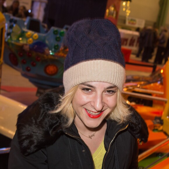 Marilou Berry - Inauguration de la 3e édition "Jours de Fêtes" au Grand Palais à Paris le 17 décembre 2015.