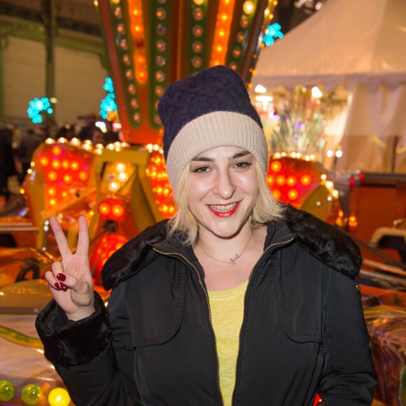 Marilou Berry - Inauguration de la 3e édition "Jours de Fêtes" au Grand Palais à Paris le 17 décembre 2015.