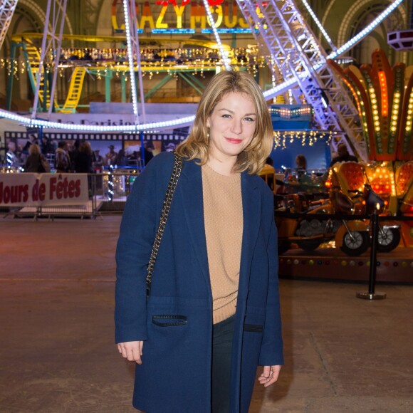 Emilie Dequenne - Inauguration de la 3e édition "Jours de Fêtes" au Grand Palais à Paris le 17 décembre 2015.