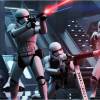 Des stromtroopers dans Star Wars - Le Réveil de la Force.