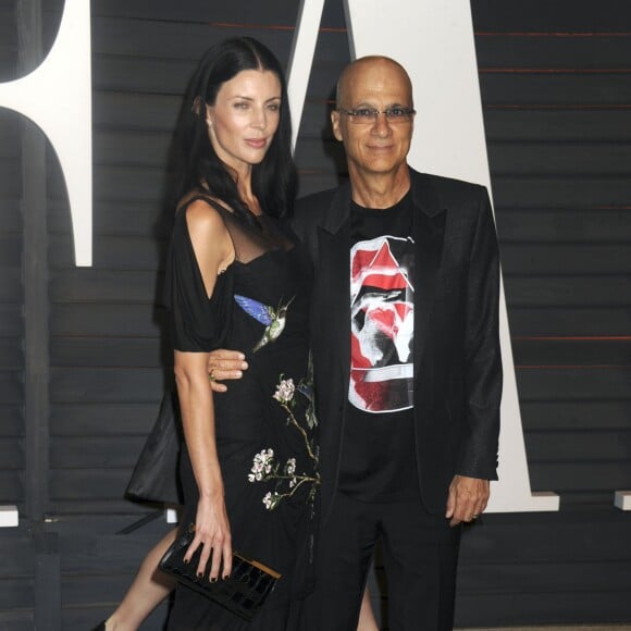 Liberty Ross et Jimmy Iovine - People à la soirée "Vanity Fair Oscar Party" à Hollywood, le 22 février 2015.