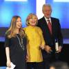 Chelsea, Hillary et Bill Clinton au Clinton Global Initiative à New York le 23 septembre 2014