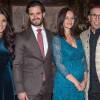 Le prince Carl Philip et la princesse Sofia de Suède, enceinte, assistaient le 21 décembre 2015 au concert de Noël donné en l'église Gustaf Vasa, à Stockholm.