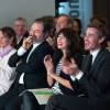 Exclusif - Fabien Namias, Ségolène Royal (présidente du jury), Denis Olivennes, Nolwenn Leroy - Cérémonie de remise des "Trophées Europe 1 de l'environnement" au Pavillon d'Armenonville à Paris, le 21 décembre 2015.