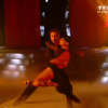 Olivier Dion et Candice Pascal sur un tango, lors de la finale de Danse avec les stars 6 sur TF1, le mercredi 23 décembre 2015.