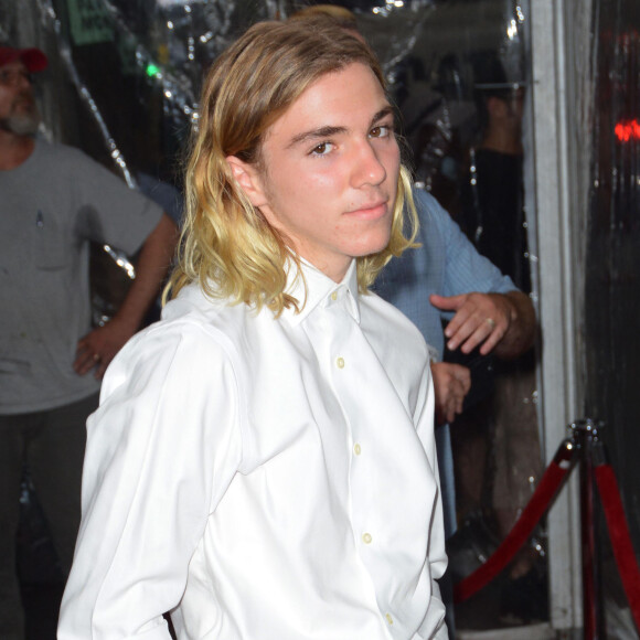 Rocco Ritchie, le fils de Guy Ritchie et Madonna - Avant-première du film "The Man From U.N.C.L.E." au Ziegfeld Theatre à New York, le 10 août 2015.