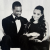 Chris Bosh, star du Miami Heat, et sa femme Adrienne attendent en 2016 des jumeaux. Des petits garçons, comme ils le révèlent par le biais de leur carte de voeux, en décembre 2015. Photo Instagram Adrienne Bosh.