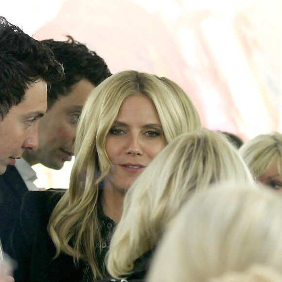 Heidi Klum - Vernissage de la galerie d'art de Vito Schnabel à Saint-Moritz en Suisse le 28 décembre 2015