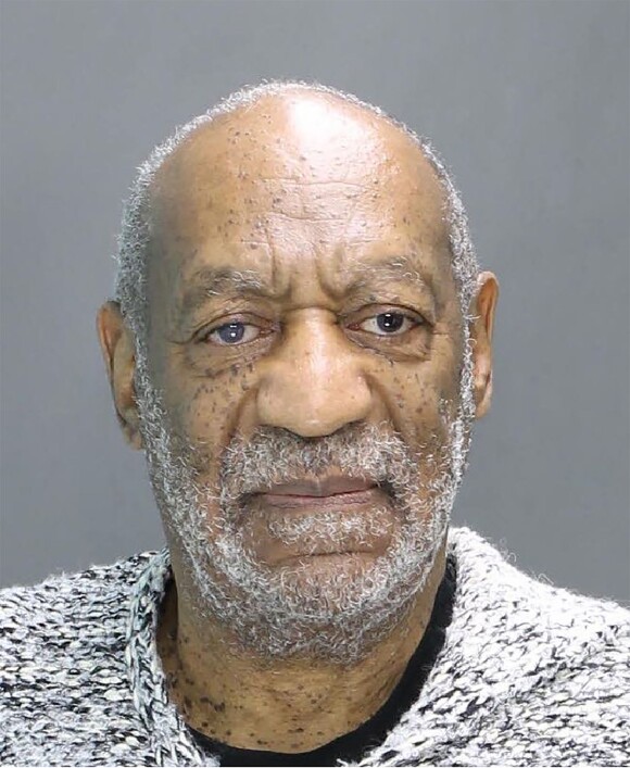 Le mugshot de Bill Cosby pris alors qu'il se présentait à la cour du comté de Montgomery à Cheltenham en Pennsylvanie, le 30 décembre 2015.