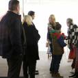 Heidi Klum - Vernissage de la galerie d'art de Vito Schnabel à Saint-Moritz en Suisse le 28 décembre 2015