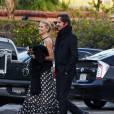 Heidi Klum et Thomas Hayo arrivent au mariage de Maryam Malakpour et Rawdon Messenger à Palm Springs, le 19 décembre 2015
