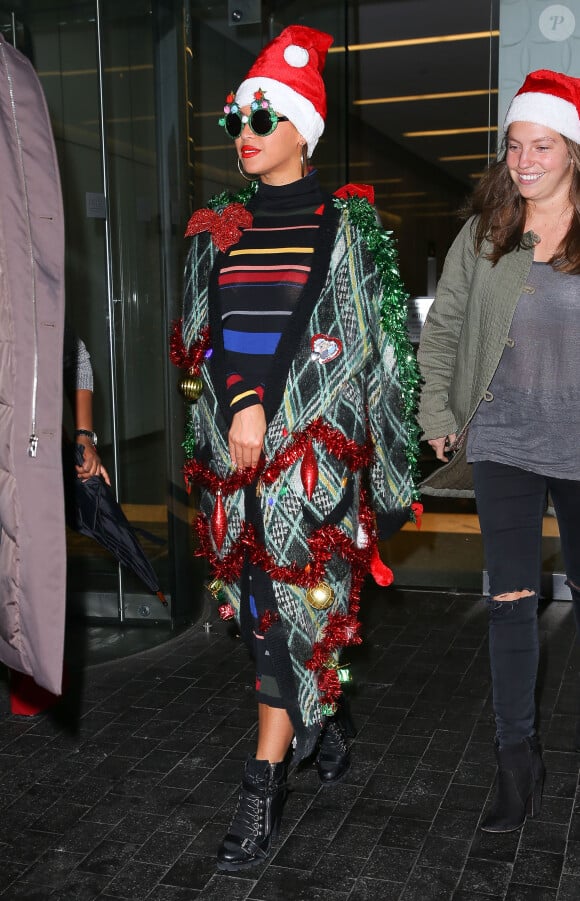 Beyoncé à New York, le 14 décembre 2015.