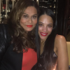 Tina Knowles et sa belle-fille Bianca au Del Frisco's Grille à Santa Monica. Photo publiée le 5 janvier 2015.