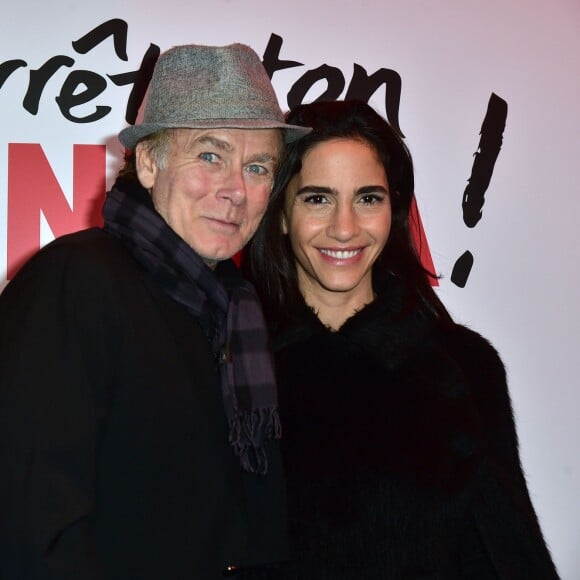 Franck Dubosc et sa femme Danièle - Avant-première du film "Arrête ton cinéma!" au cinéma Publicis des Champs-Elysées à Paris le 6 janvier 2016. © Giancarlo Gorassini/Bestimage 