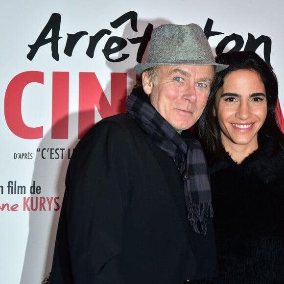 Franck Dubosc et sa femme Danièle - Avant-première du film "Arrête ton cinéma!" au cinéma Publicis des Champs-Elysées à Paris le 6 janvier 2016. © Giancarlo Gorassini/Bestimage 