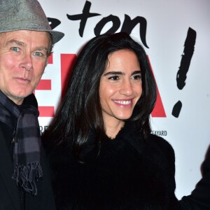 Franck Dubosc et sa femme Danièle - Avant-première du film "Arrête ton cinéma!" au cinéma Publicis des Champs-Elysées à Paris le 6 janvier 2016. © Giancarlo Gorassini/Bestimage 