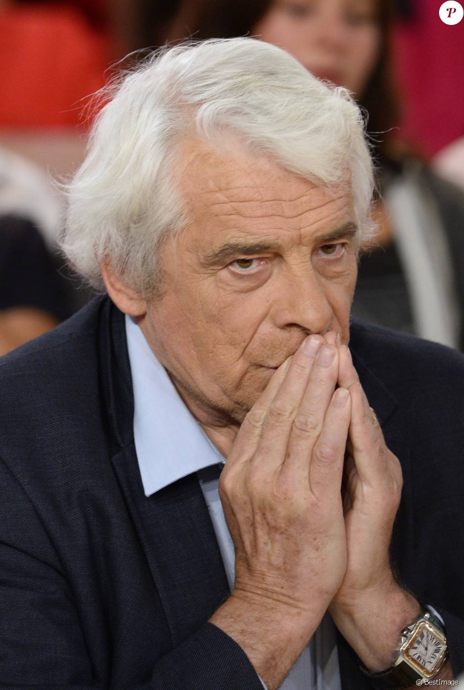 Jacques Weber Enregistrement de l'émission Vivement Dimanche à Paris