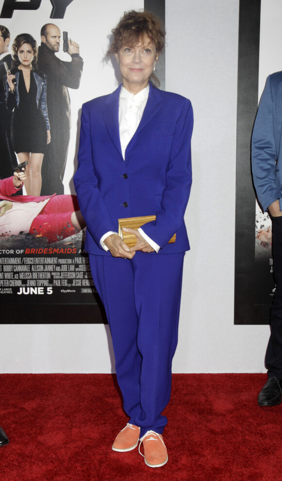 Susan Sarandon - Avant-première du film "Spy" à New York, le 1er juin 2015.