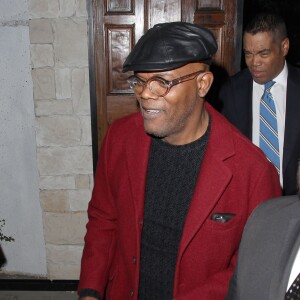Samuel L. Jackson à l'after party de la première de "Hateful Eight" à West Hollywood, le 7 décembre 2015