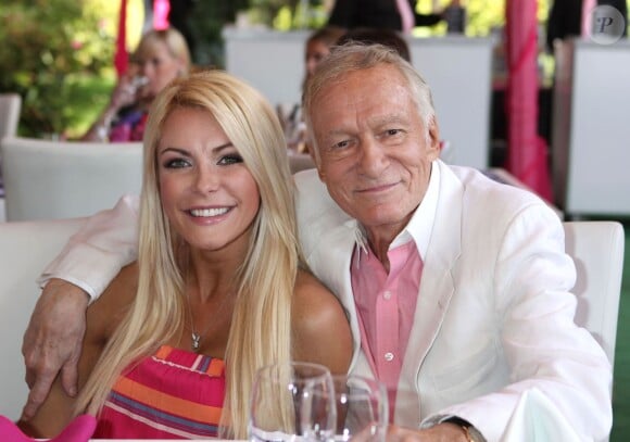 Crystal Harris, Hugh Hefner - Dejeuner au chateau Playboy pour l'annonce de la playmate 2013 le 09/05/2013  Celebrities attend the 2013 Playboy Playmate of the Year announcement and reception held at The Playboy Mansion on May 9, 2013 in Beverly Hills, California.09/05/2013 - Los Angeles