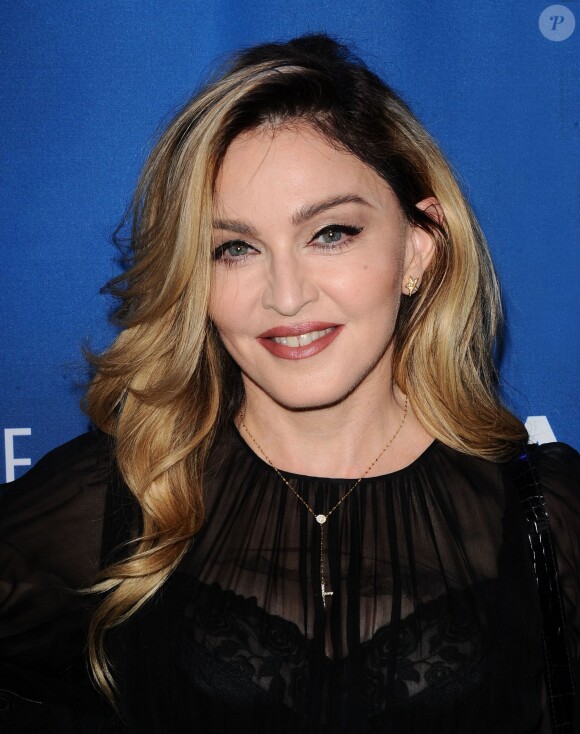 Madonna - Gala de la fondation de Sean Penn pour Haïti, J/P Haitian Relief Organization, à Los Angeles le 9 janvier 2016.